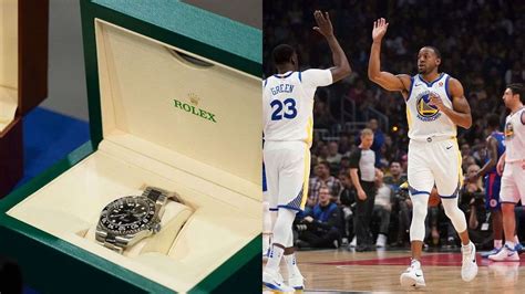 Stephen Curry Gifts Draymond Green, Andre Iguodala, Klay Thompson Rolex 